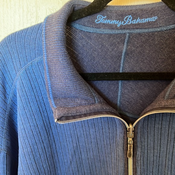 Tommy Bahama Reversible Half Zip Sweater Size XXL - Picture 8 of 9